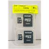 Image 1 : PAIR OF PATRIOT 32GB MICRO SD CARDS W/ SD ADAPTOR