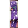 Image 1 : 6 FOOT LONG DRINK UP WITCHES HALLOWEEN BANNER