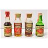 Image 1 : 4 MINI BOTTLE LOT OF CRÈME DE CACAO