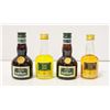 Image 1 : 4 MINI BOTTLE LOT: INCLUDES CRÈME DE GRAND MARNIER