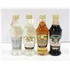 Image 1 : 4 MINI BOTTLE LOT: INCLUDES ANISETTE, ORANGE, CRÈM