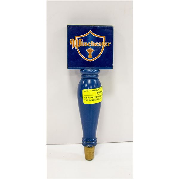 WINCHESTER COLLECTORS BEER TAP HANDLE ESTATE