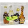Image 1 : 4 MINI BOTTLE LOT: INCLUDES ANISETTE, CACAO