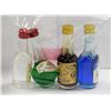 Image 1 : 4 MINI BOTTLE LOT: INCLUDES CACAO, CRÈME DE MENTHE