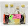 Image 1 : 4 MINI BOTTLE LOT: INCLUDES KORD MENTHE GREEN