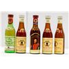 Image 1 : 5 SMALL BOTTLES OF ITALIAN WINE W/MINI CORKSCREW