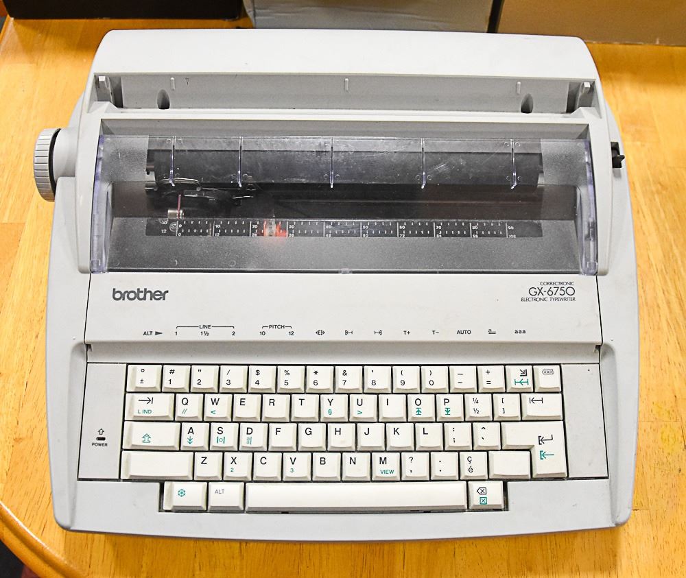 BROTHER ELECTRONIC TYPEWRITER brother-electronic-typewriter