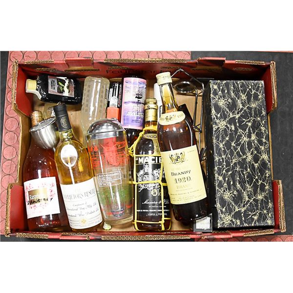 FLAT LOT OF ASSORTED LIQUOR