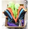 Image 1 : 2 PAIRS MENS SHOES NEW. NEON COLOR SZ43