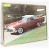 Image 1 : 16"X20" RED T-BIRD CONVERTIBLE