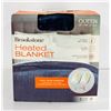 Image 1 : BROOKSTONE HEATED BLANKET 84 X 90 4 SIZE: QUEEN