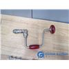 Image 3 : (2) Hand Drills & James B, Carter Metal Funnel