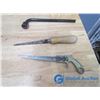 Image 2 : (3) C-Clamps, Drywall Saw, Pipecutter (1/8th - 1 & 1/4 Inch) & Striker