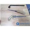 Image 3 : (3) C-Clamps, Drywall Saw, Pipecutter (1/8th - 1 & 1/4 Inch) & Striker