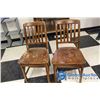 Image 1 : **(2) Vintage Wooden Chairs