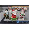 Image 2 : Ceramic Santa Figures