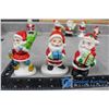 Image 4 : Ceramic Santa Figures