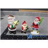 Image 8 : Ceramic Santa Figures