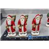 Image 4 : Ceramic Santa Tree Ornaments