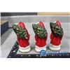 Image 5 : Ceramic Santa Tree Ornaments