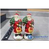 Image 6 : Ceramic Santa Tree Ornaments