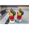 Image 7 : Ceramic Santa Tree Ornaments