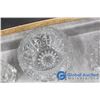 Image 5 : (3) Crystal Pieces - Large Vase & Home Decor