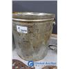 Image 14 : Vintage Shortening Pail w/Cast Iron Wall Fixtures & Decor Items