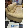 Image 2 : Beige Leather Sofa