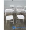 Image 2 : **(6) Plastic Folding Chairs