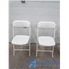 Image 4 : **(6) Plastic Folding Chairs