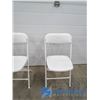 Image 5 : **(6) Plastic Folding Chairs
