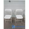 Image 4 : **(6) Plastic Folding Chairs