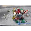 Vintage Christmas Lights & Ornaments Parts