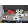 Vintage Christmas Trays & Storage Jars