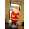 Image 1 : **Large Plastic Santa Decor w/Lights