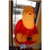 Image 2 : **Large Plastic Santa Decor w/Lights