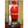 Image 3 : **Large Plastic Santa Decor w/Lights