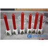 Image 8 : Assortment of Christmas Candles & Candle Holders