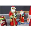 Image 8 : Assorted Santa Candles & Holders