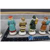 Image 8 : (9) Ceramic Santa Figures from Around the World