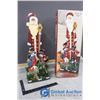 Wooden Santa Decoration