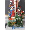 Image 3 : Wooden Santa Decoration