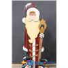 Image 4 : Wooden Santa Decoration