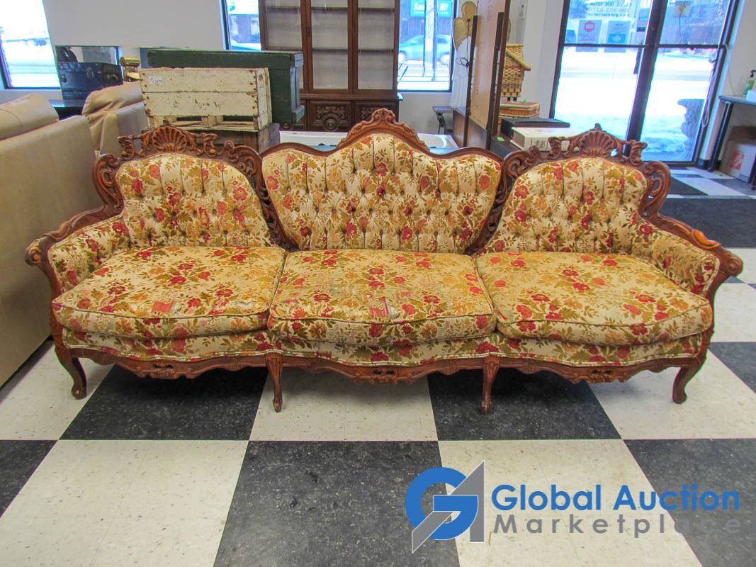 Vintage French Provincial Sofa