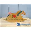 Image 1 : Small Wooden Child's Rocking Horse Chair
