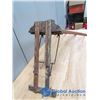 Image 3 : Vintage Wooden Noodle Drying Rack & Short Boat Paddle