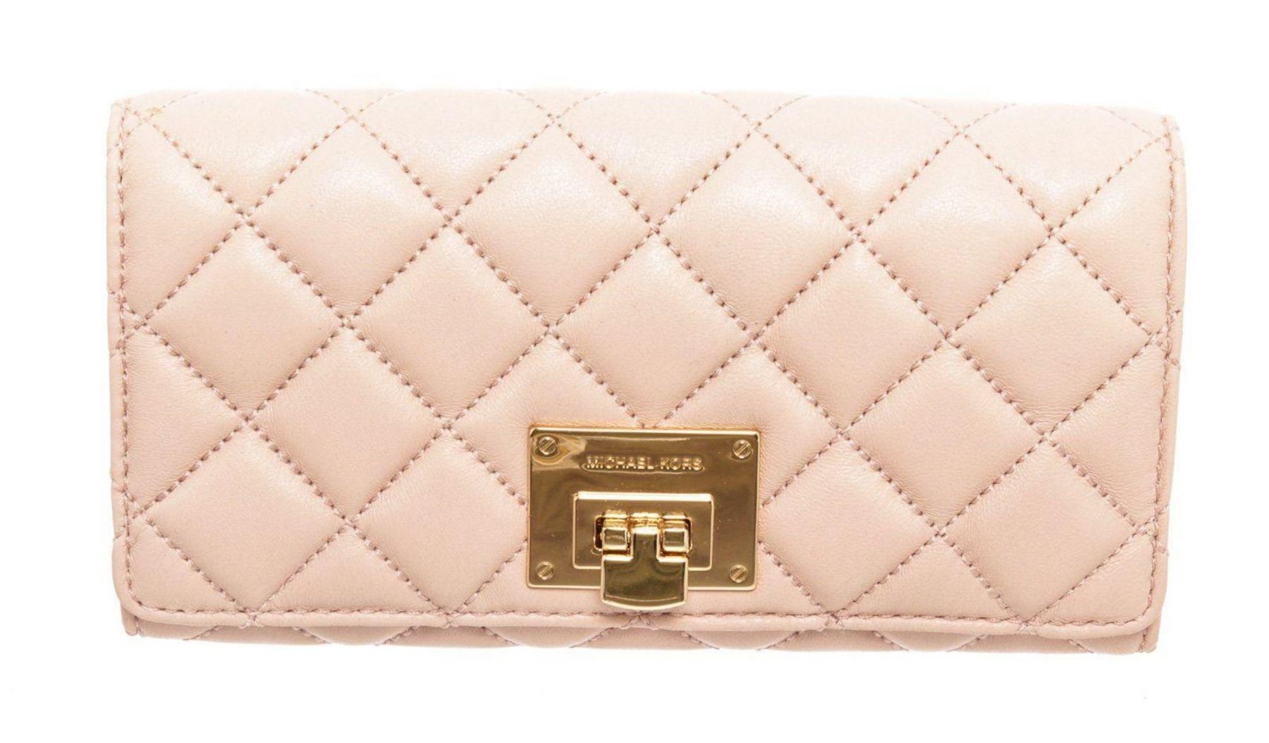 Michael Kors Beige Leather Wallet main image 1