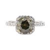 Image 2 : 2.42 ctw Diamond Ring - 18KT White Gold