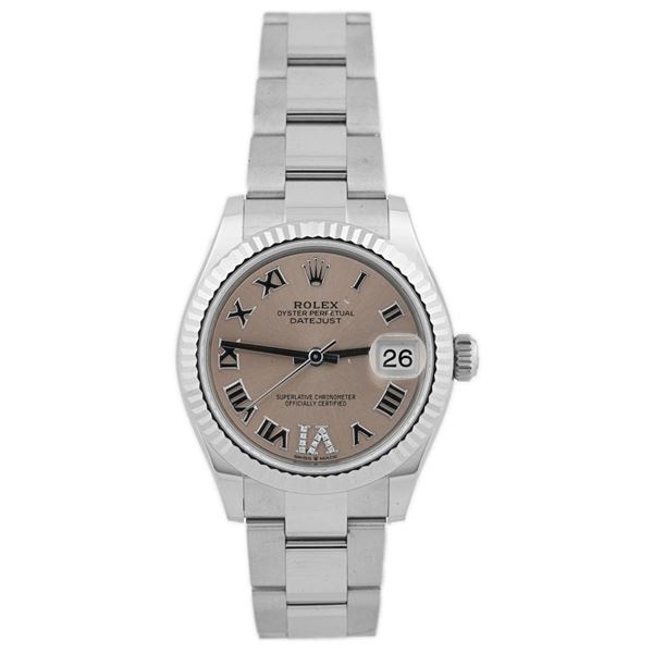 Rolex Ladies Datejust Stainless Steel Watch